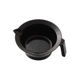 Dyeing bowl black with handle